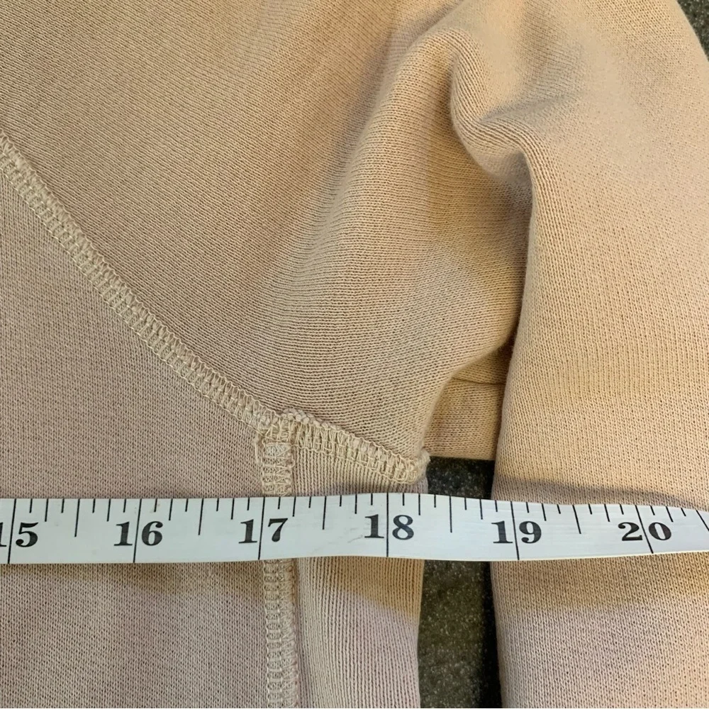 Light Pink Abercrombie and Fitch Sweatshirt Dress Size XS minimalist cozy casual